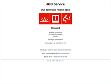Tablet Screenshot of jgbservice.com